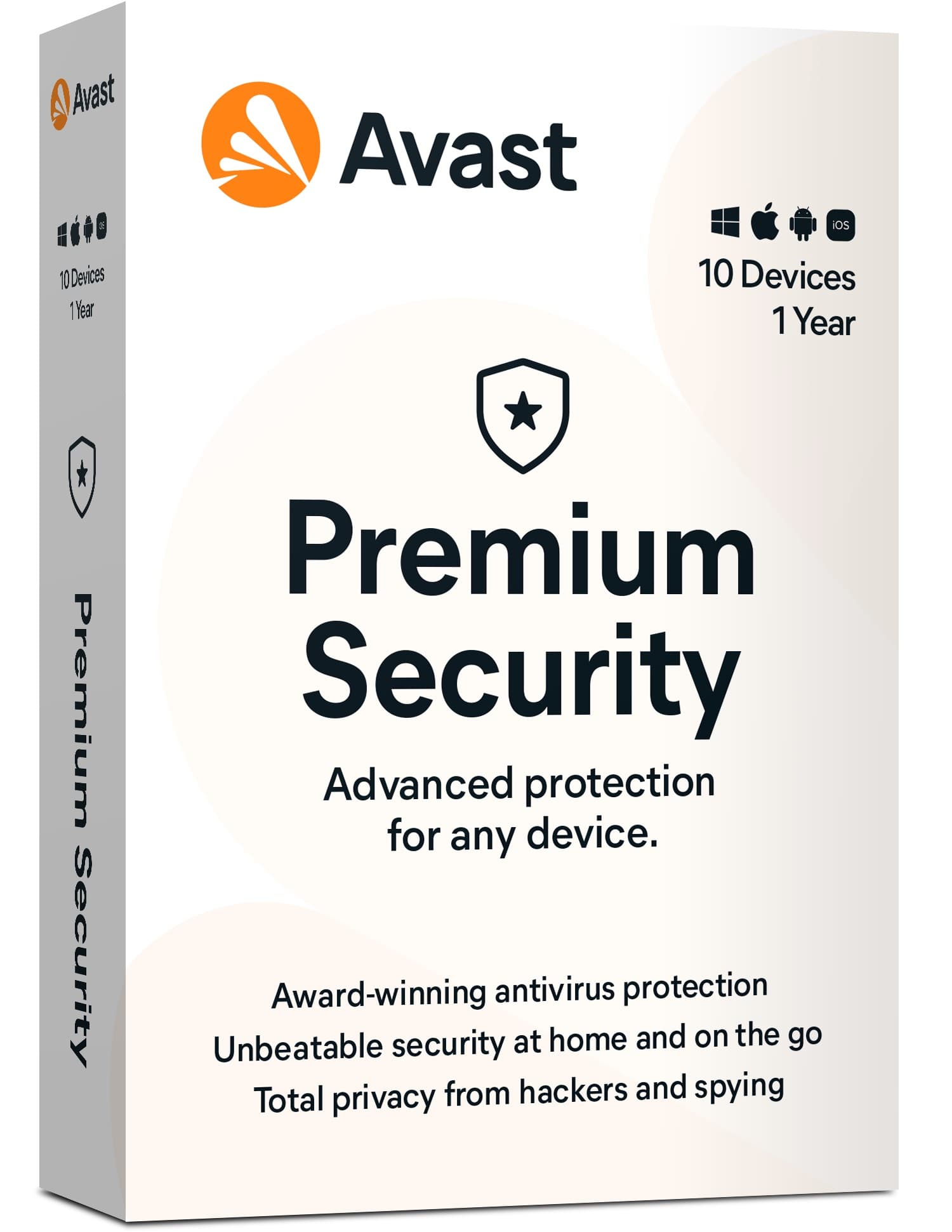 AVAST Premium Security MultiDevice, up to 10 connections 1 Year