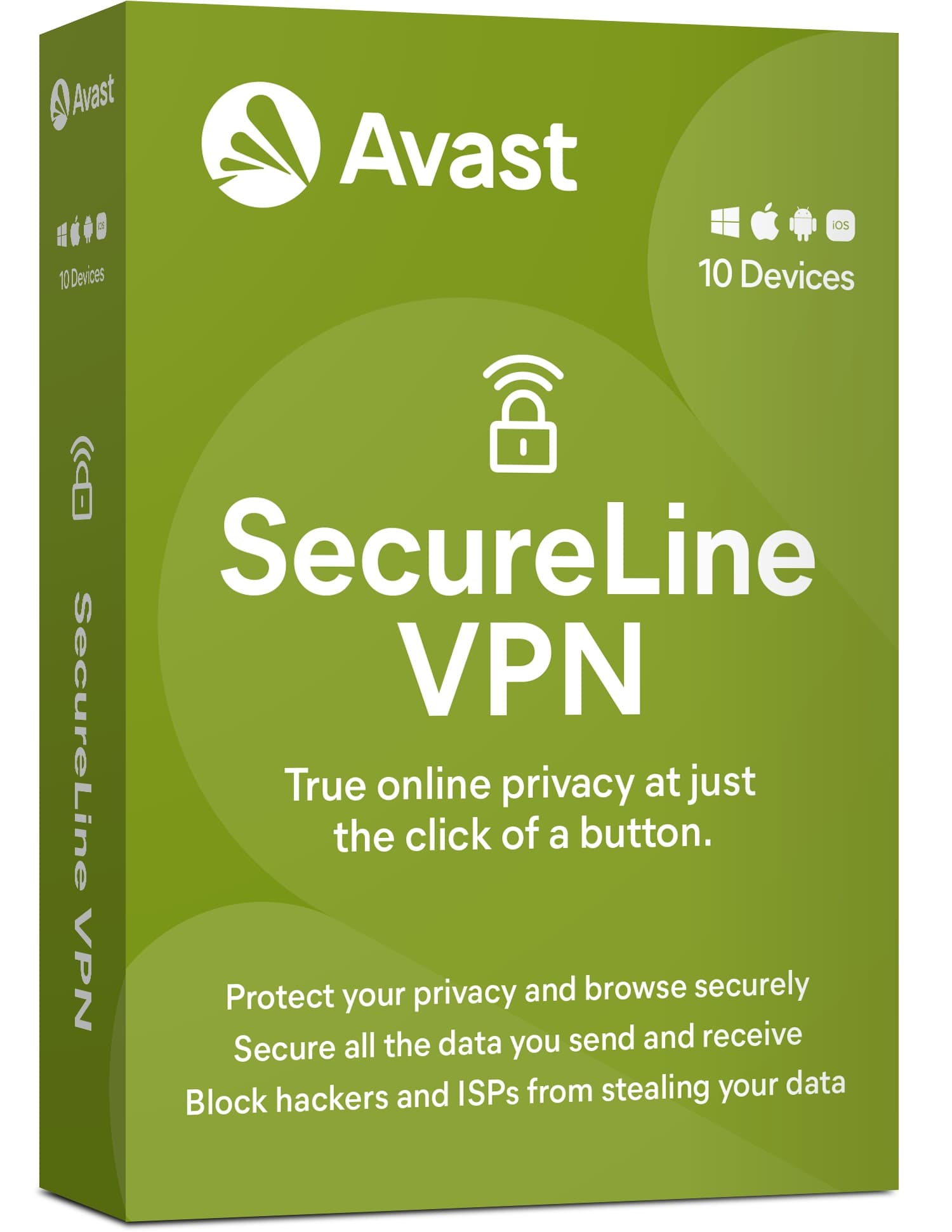 Avast SecureLine VPN Multi-device up to 10 device 2Y