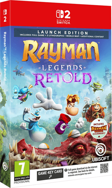 NS2 - Rayman Legends Retold Launch Edition