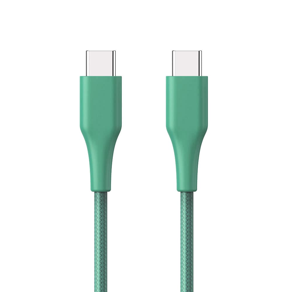 ER POWER kabel USB-C C GRS 60W 120cm zelený