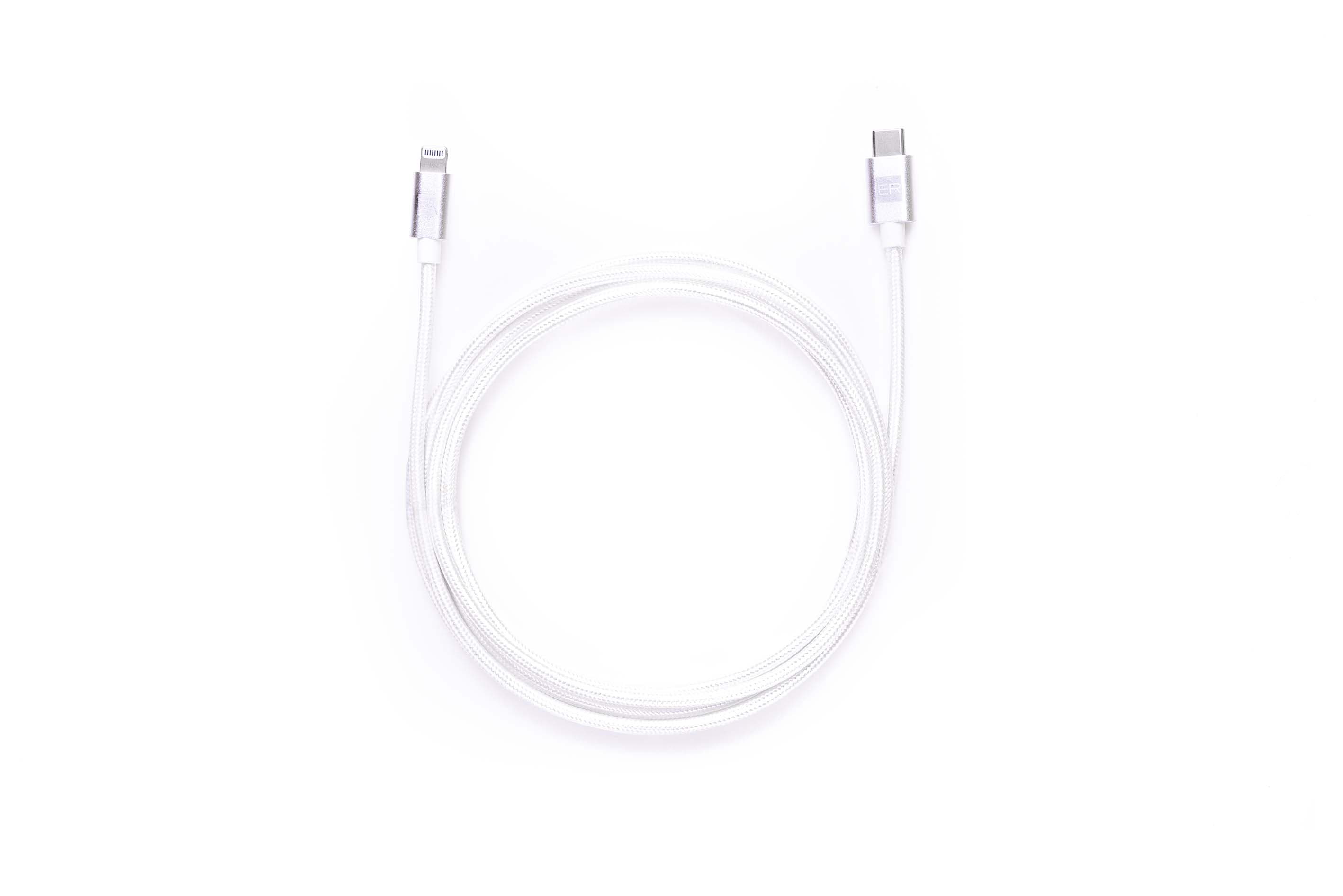ER POWER kabel USB-C C 5A (100W) 200cm bílý