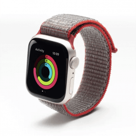 ZAGG GEAR4 spor. řemínek Apple Watch 41 40 38mm červená