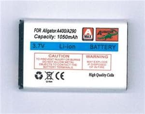 Aligator baterie A290 A330 A400 A500, 1050mAh
