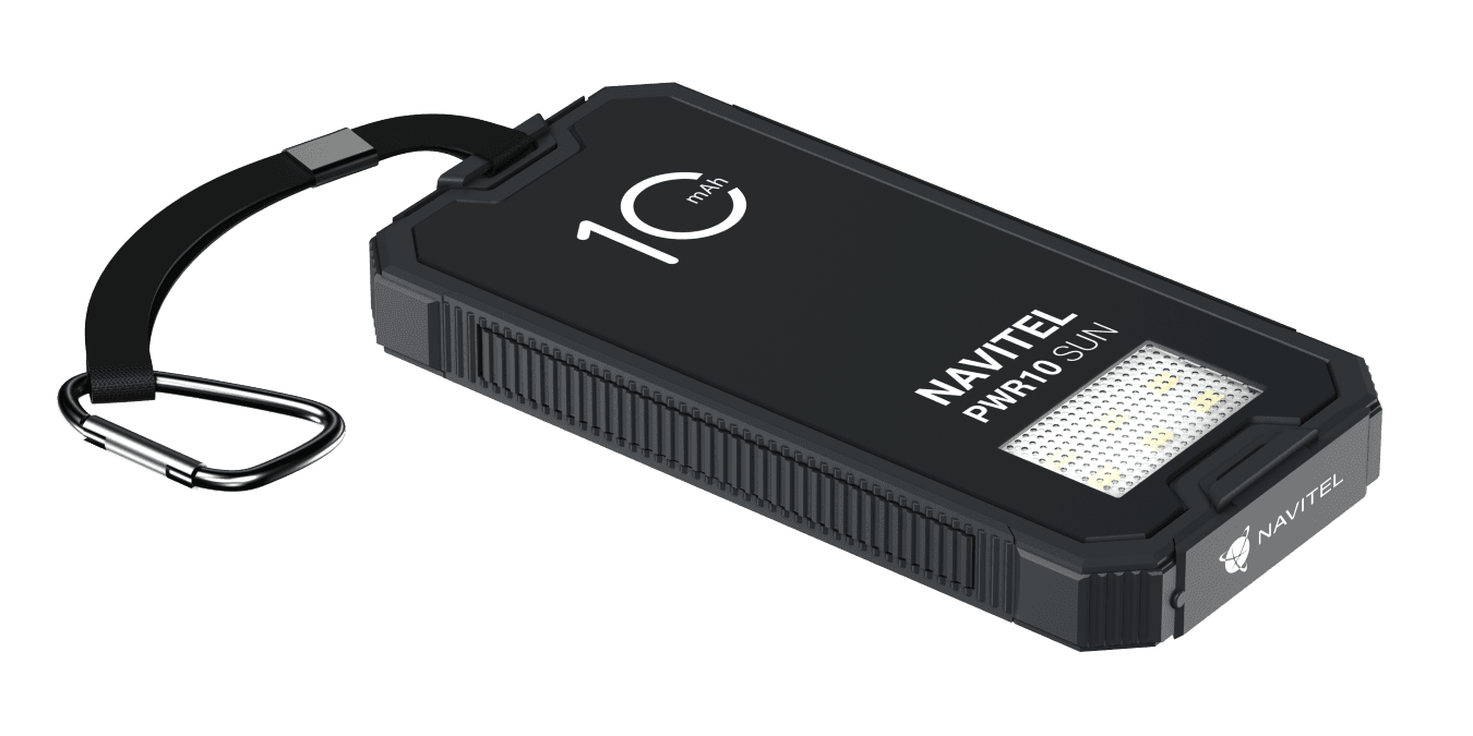 NAVITEL PWR10 SUN powerbanka se solárním nabíjením - kapacita 10000 mAh
