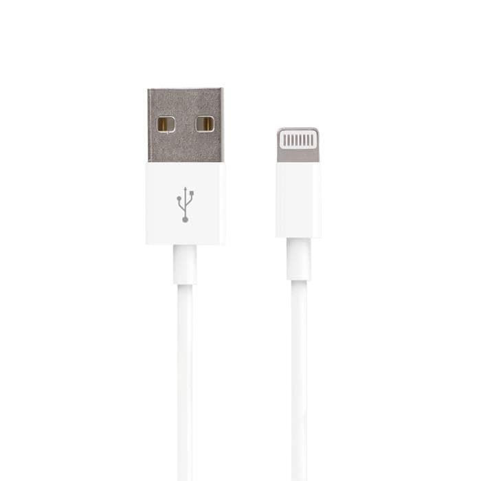 Datový kabel Forever USB Lightning 1m 1A bílý