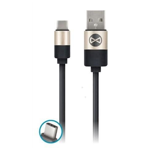 Datový kabel Forever Modern USB USB-C 1m 2A černý