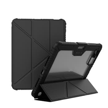 Nillkin Bumper PRO Protective Stand Case Multi-angle pro iPad Pro 12.9 20 21 22 Air 13 2024 Black