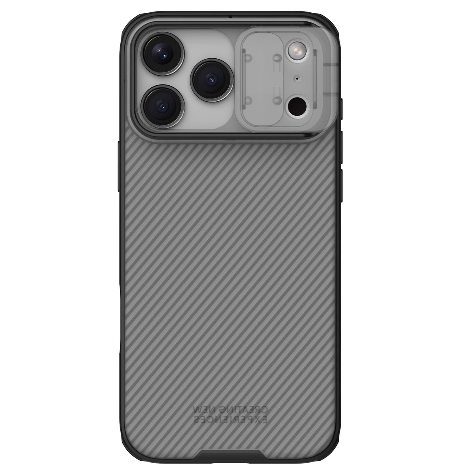 Nillkin CamShield PRO Zadní Kryt pro Apple iPhone 17 Pro Max Transparent Black