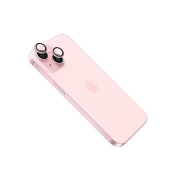 FIXED Camera Glass Apple iPhone 16 16 Plus, růžová