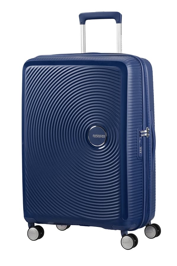 American Tourister Soundbox Spinner  Exp. 67 Navy