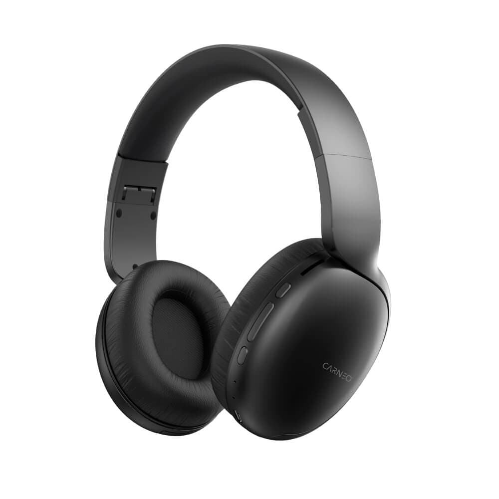 CARNEO S10 DJ Stereo Jack Drát BT Bezdrát Černá
