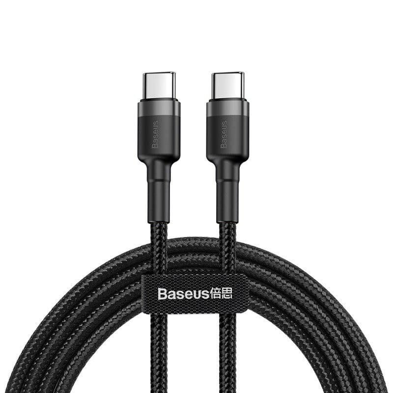 Baseus CATKLF-GG1 Cafule Kabel USB-C 60W 1m Gray Black