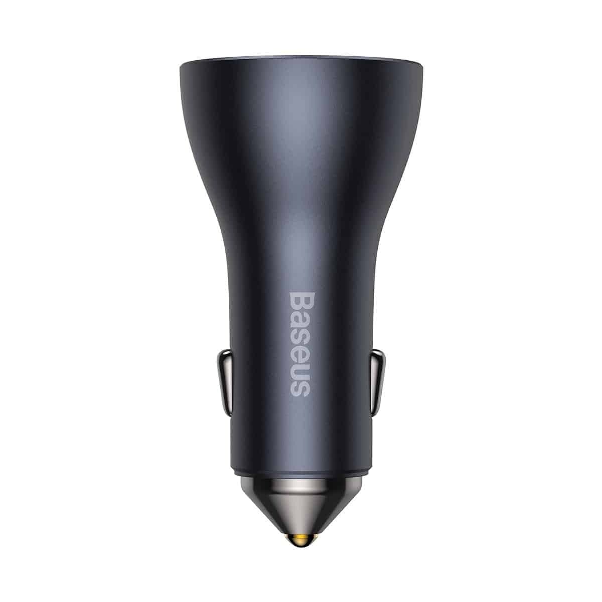Baseus CGJP010013 Nabíječka do Auta Triple Quick Charger USB USB-C USB-C 65W Dark Grey