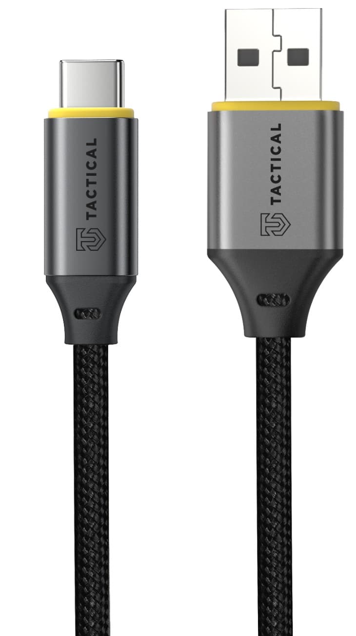 Tactical Fast Rope Aramid 2.0 Cable USB-A USB-C 1m