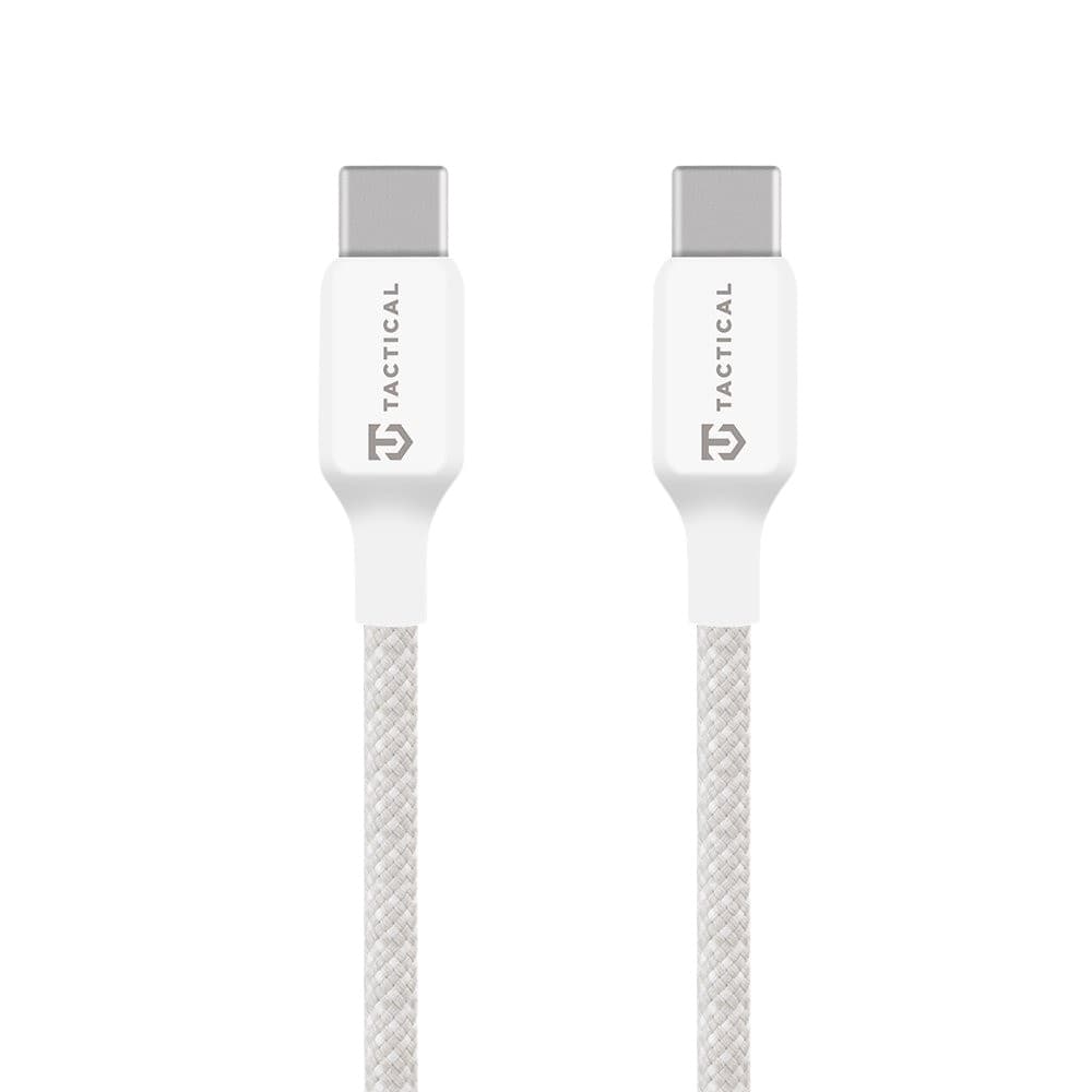 Tactical Stitch Thread Cable USB-C USB-C 2m White