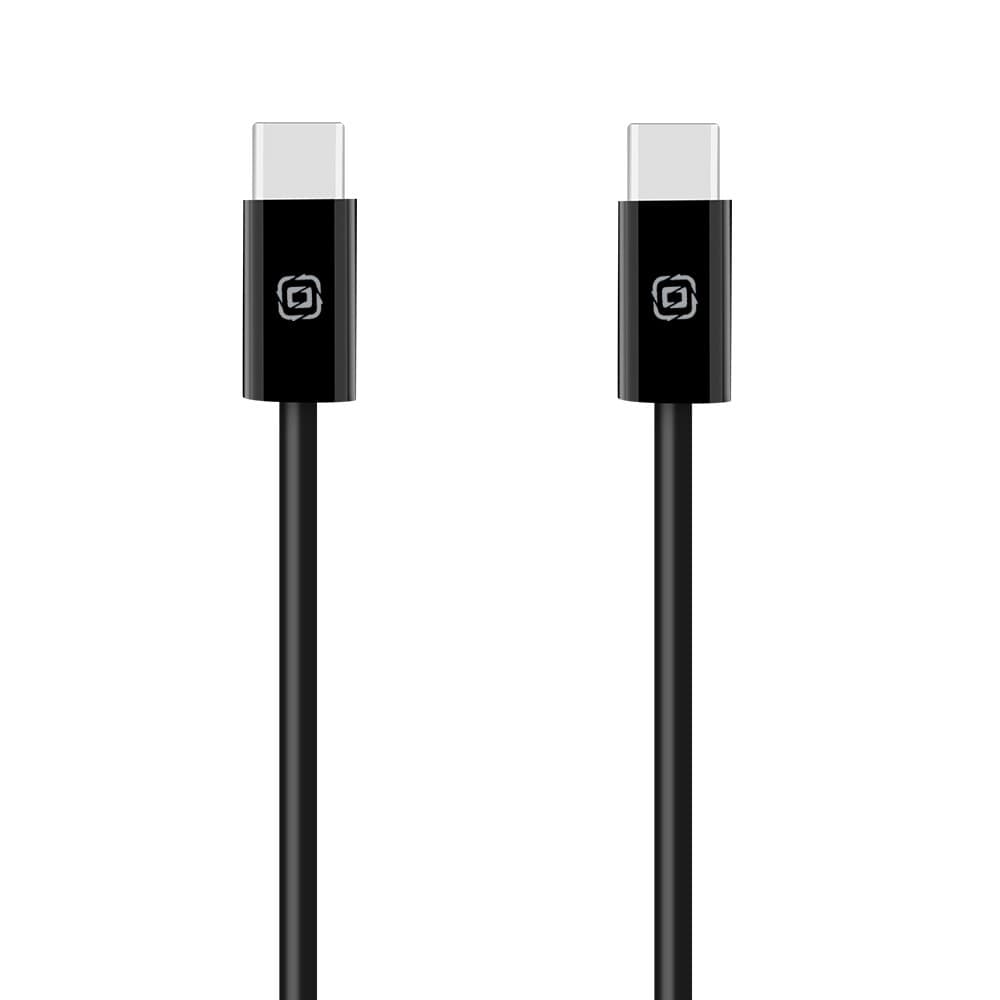 OBAL:ME Super Fast USB-C USB-C Pletený kabel 60W 1m Black