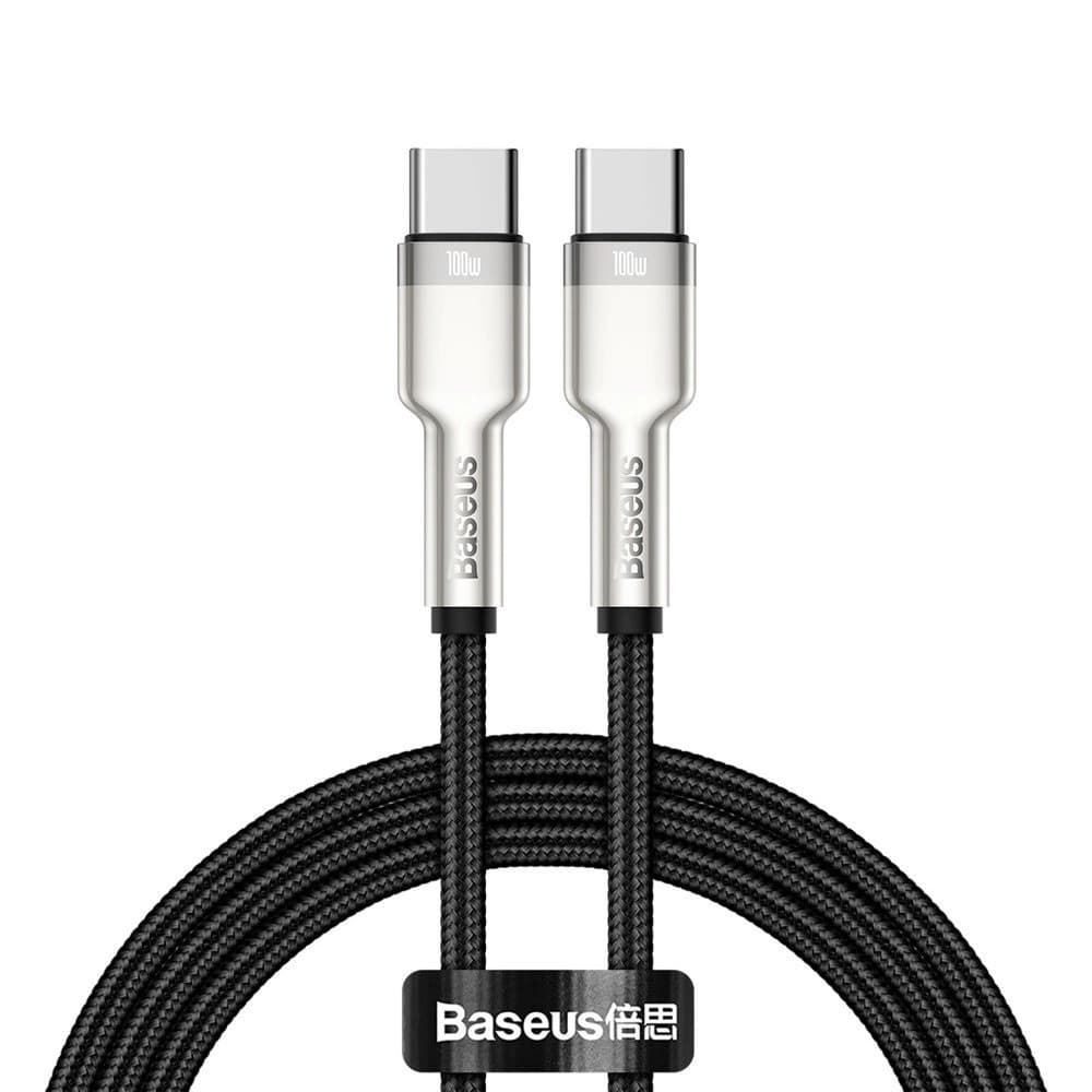 Baseus Datový kabel Cafule USB-C USB-C 1m 100W (20V 5A) černý