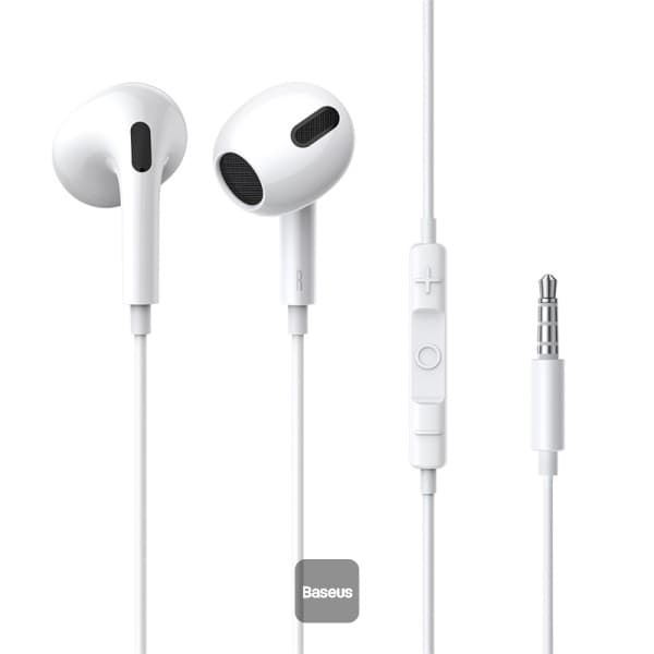 Baseus Encok H17 Jack Bílá