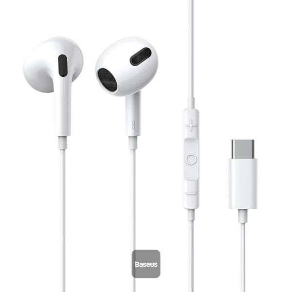 Baseus Encok C17 USB-C Bílá