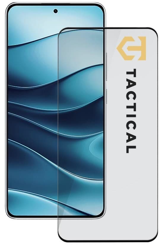 Tactical Glass Shield 5D sklo pro Xiaomi Redmi Note 15 4G 5G Black