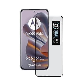 OBAL:ME 5D Tvrzené Sklo pro Motorola Edge 50 Neo 60 Neo Black