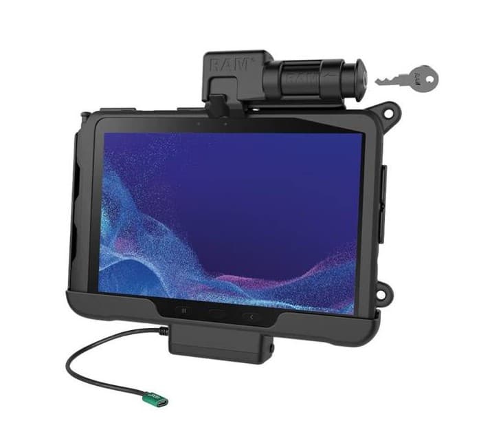 Dokovací stanice RAM® s klíčovým zámkem USB-C pro Tab Active4 Pro Active 5 Pro