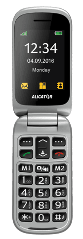 ALIGATOR V650 Senior černo-stříbrný+st.nab