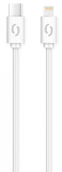 ALIGATOR Datový kabel POWER 3A, USB-C lightning bílý