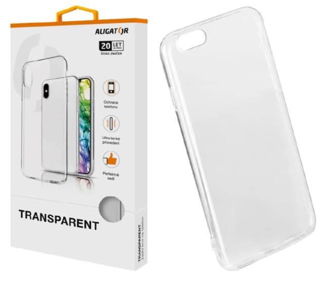 ALIGATOR Pouzdro Transparent Apple iPhone 6