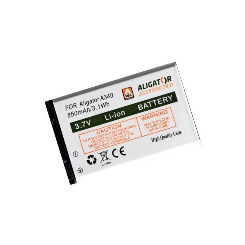 Aligator baterie A340 A310 A311 A320 V600 850 mAh