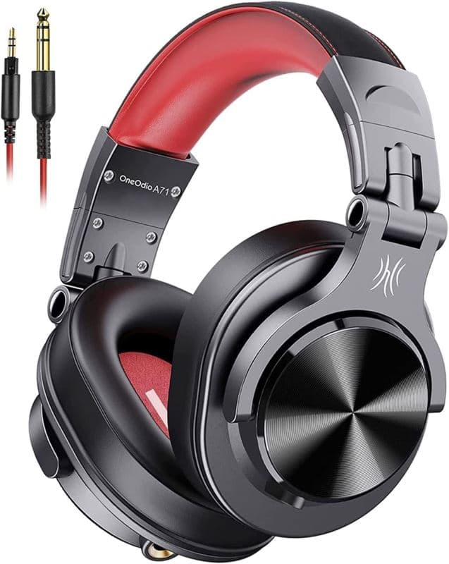 OneOdio Fusion A71 Jack Červená