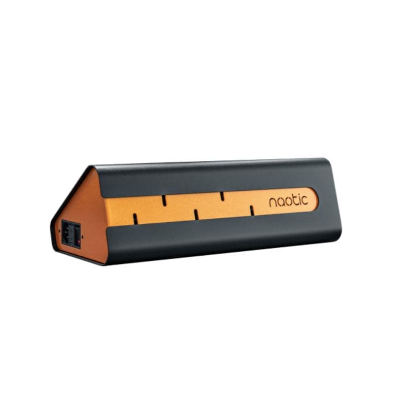 PORT NAOTIC Five Charge, USB-C, nabíjecí stanice pro 5 notebooků, černá měděná