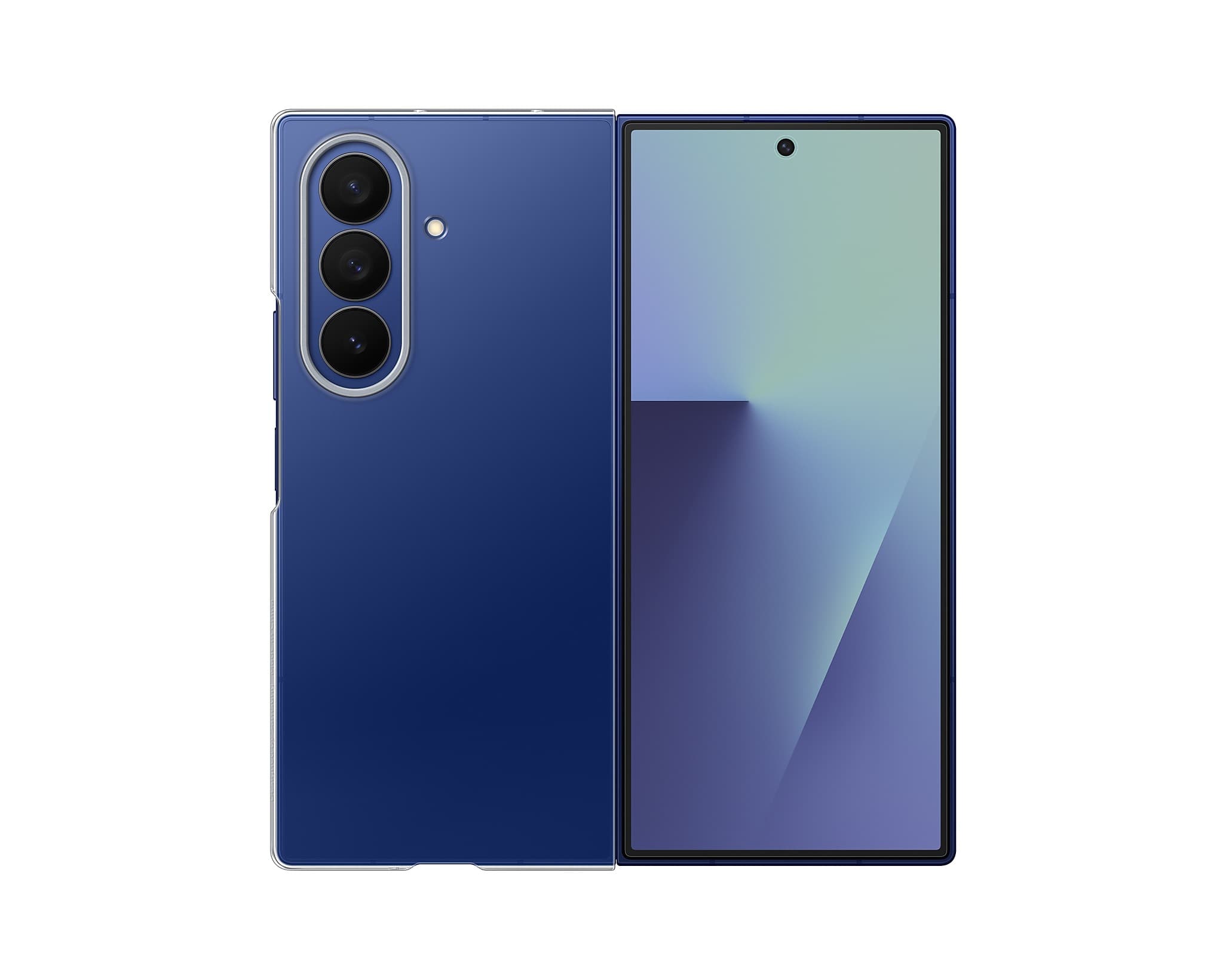 Samsung Průhledný zadní kryt Fold7 Transparent