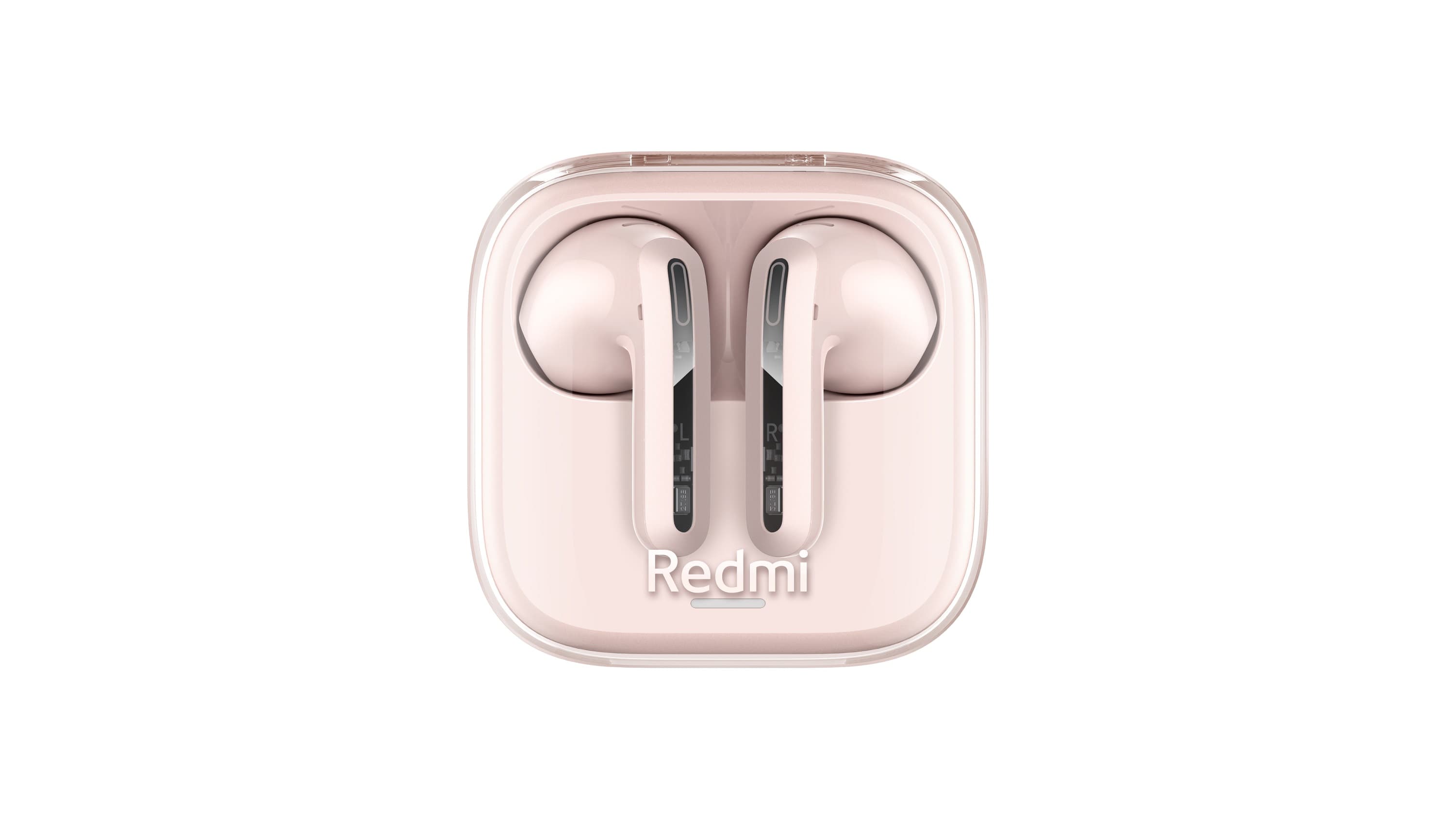 Xiaomi Redmi Buds 6 Active ANC BT Bezdrát Transparent Powder