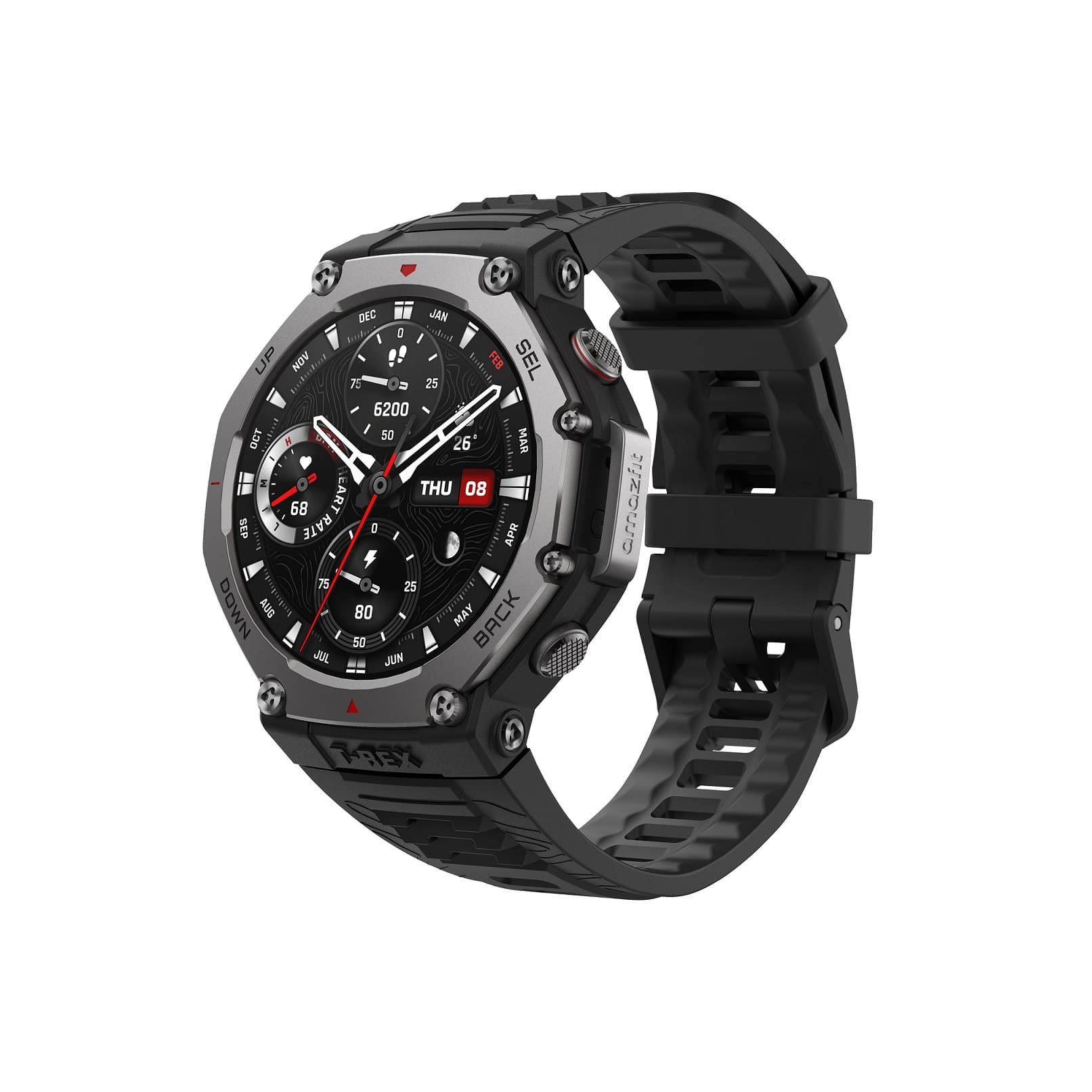 Amazfit T-Rex 3 Black Sport Band Onyx Black