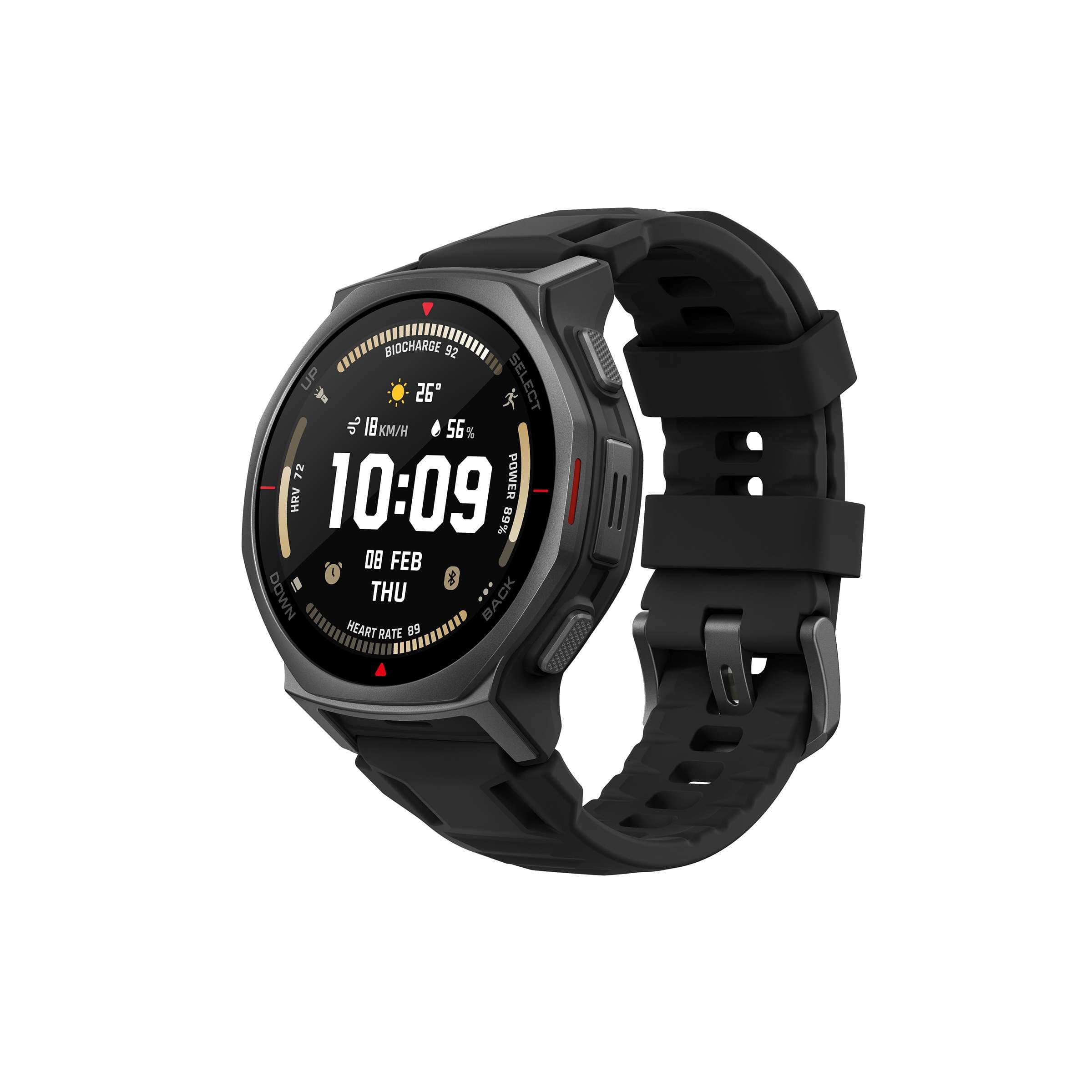 Amazfit T-Rex 3 Pro 44 Sport Band Black