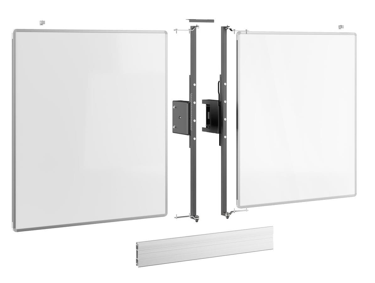 Vogel's RISE WBS86M keramické tabule se závěsy pro 86" obrazovky na stojanech RISE 5xxx