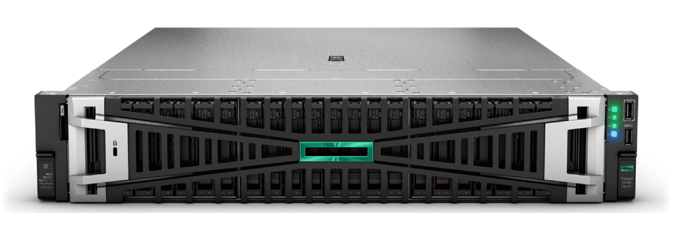 HPE DL385 G11 9015, 64GB, 2 x 480GB SSD, RPS
