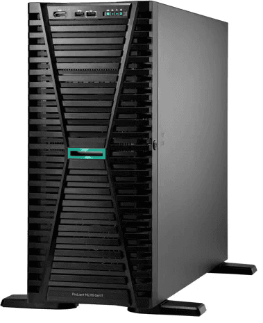 HPE ML110 G11 4510, 64GB, 2 x 480GB NVME, MR408i-o