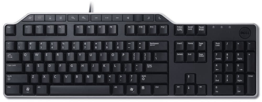 Dell klávesnice KB522 multimedia CZ SK bez myši
