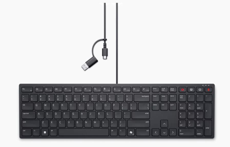 Dell drátová klávesnice KB525C HUN USB USB-C