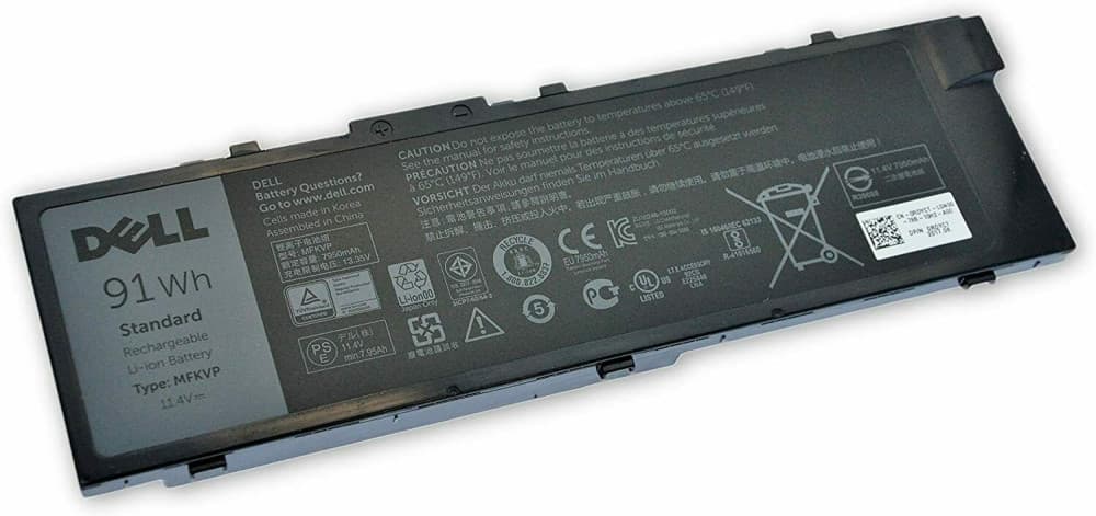 Dell Baterie 6-cell 91W HR LI-ON pro Precision M7510, M7520, M7710, M7720