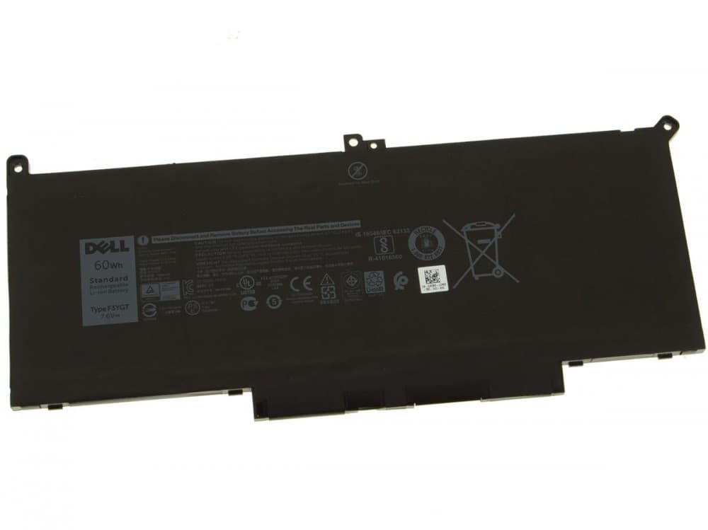 Dell Baterie 4-cell 60W HR LI-ON pro Latitude 7280, 7290, 7380, 7390, 7480, 7490
