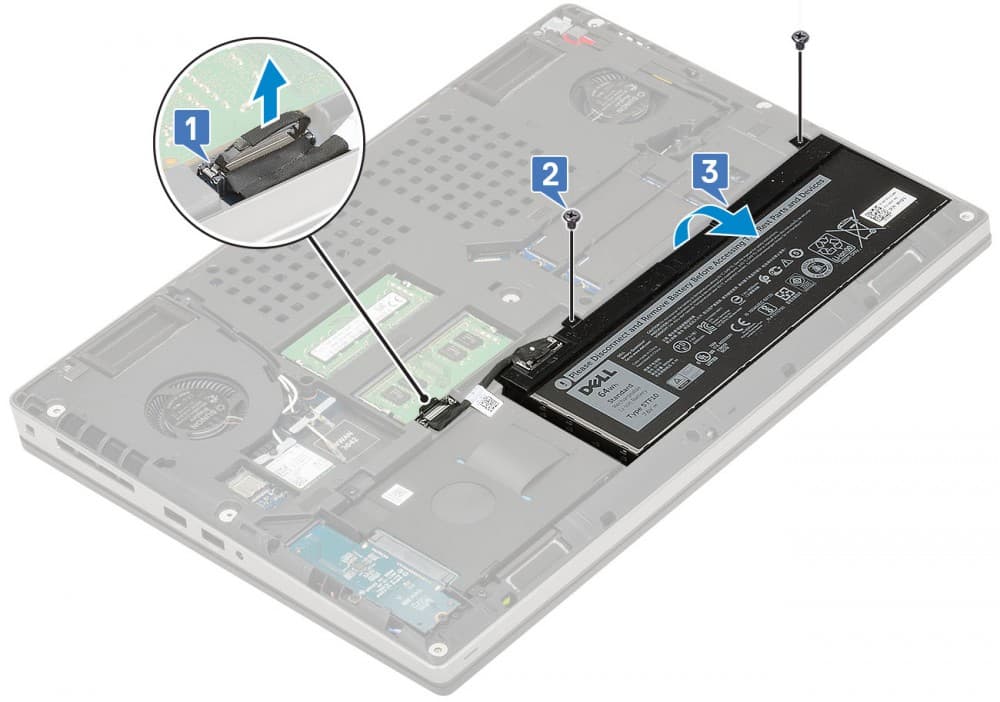 Dell Baterie 4-cell 64W HR LI-ION pro Precision 7530, 7540, 7730, 7740