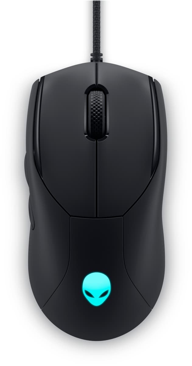 Dell Alienware AW320M Herní Optická Pro praváky 19 000 DPI Drátová USB Černá