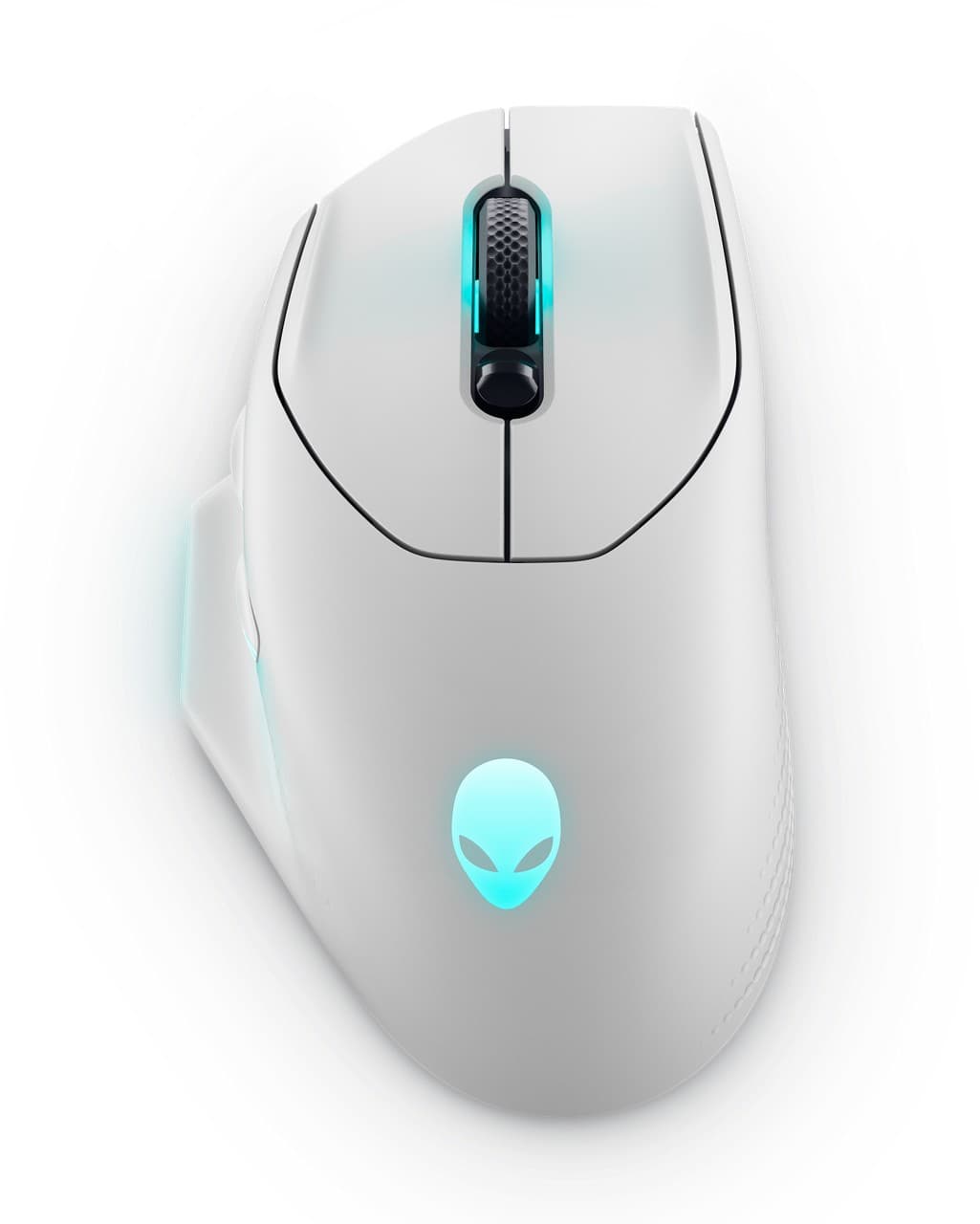 Dell Alienware 620M Herní Optická Pro praváky 26 000 DPI Drátová+bezdrátová Bílá