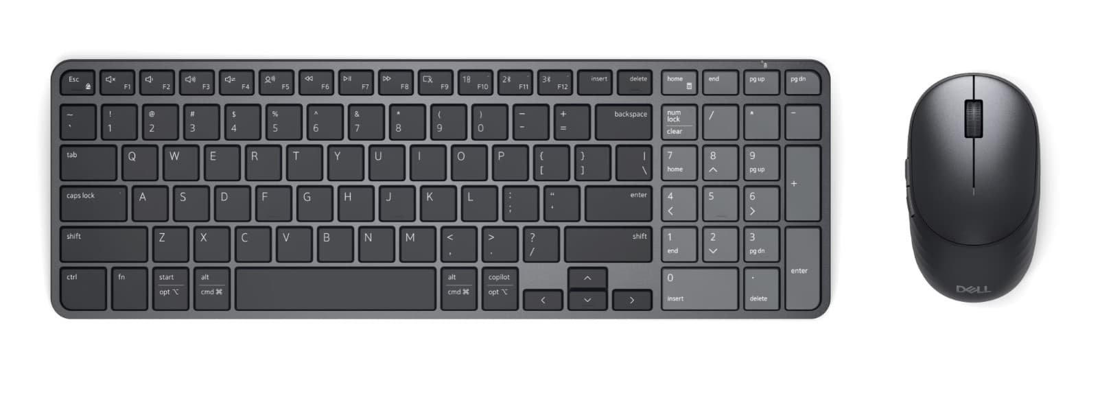 Dell set klávesnice + myš, KM746, CZ SK Č