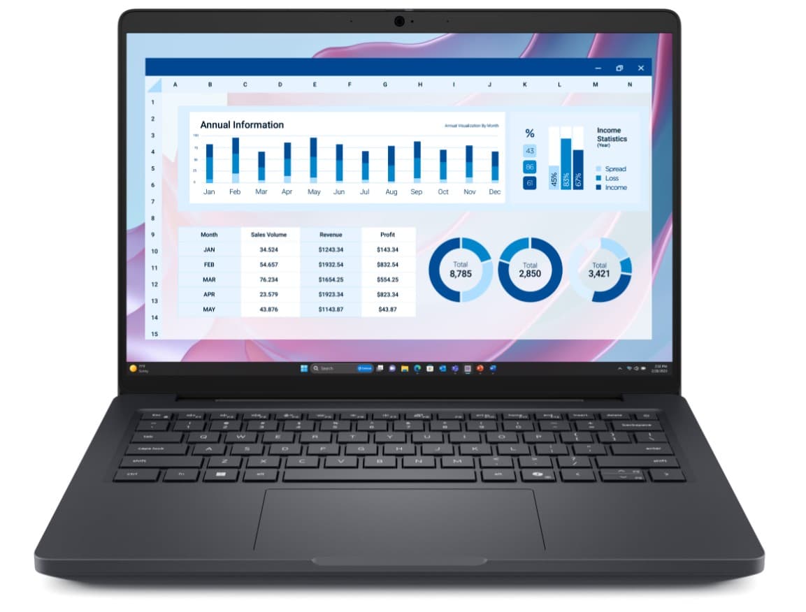 Dell Pro Max 14 MC14255 AI7PRO-350 14" WUXGA 32GB 1TB AMD int W11P Gray 3R NBD