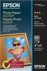 EPSON Photo Paper Glossy 10x15cm 50 listů