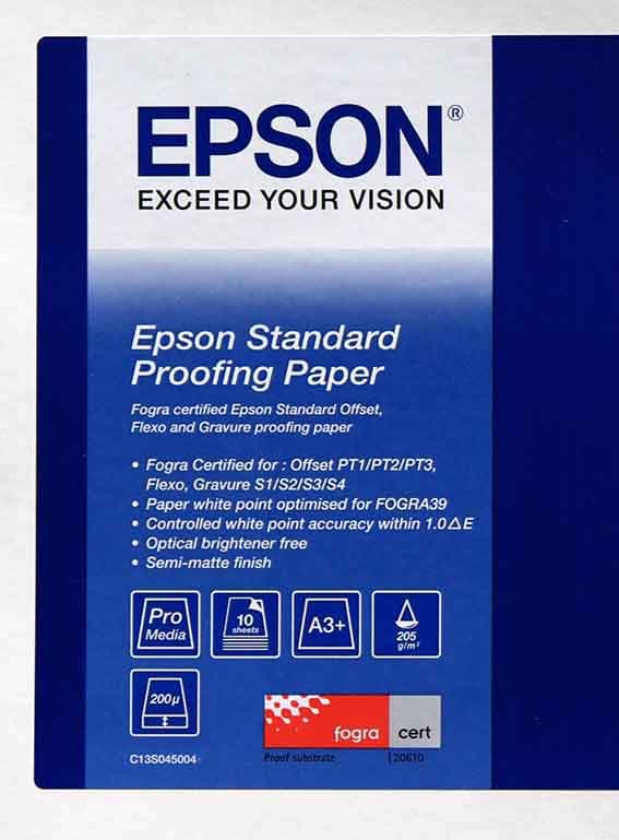 Standard Proofing Paper,DIN A3+,205g m?,100 Blatt